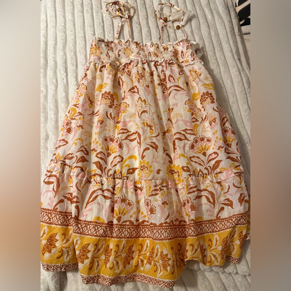 Jessica Simpson Kids Dress in Pink and Yellow Floral